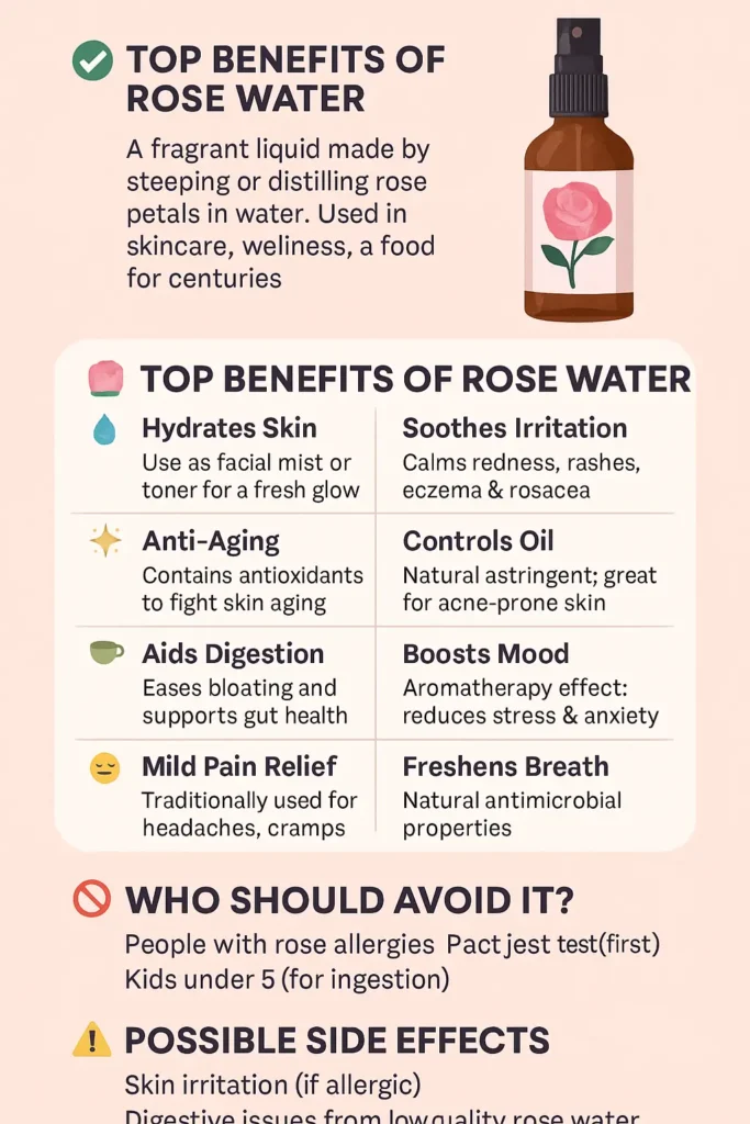 Is Rose Water Good for You